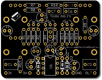 Turbo Driver - Supercharged Colorsound Overdriver - Click Image to Close